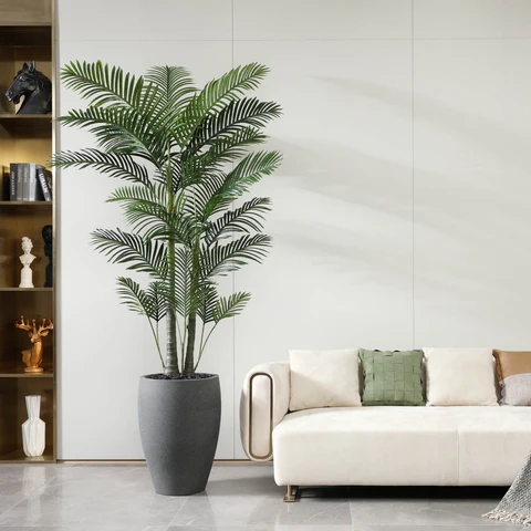 How to Style Large Artificial Trees Indoor Like a Designer