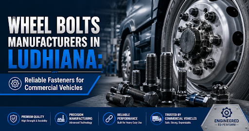 Wheel Bolts Manufacturers in Ludhiana: Reliable Fasteners for Commercial Vehicles