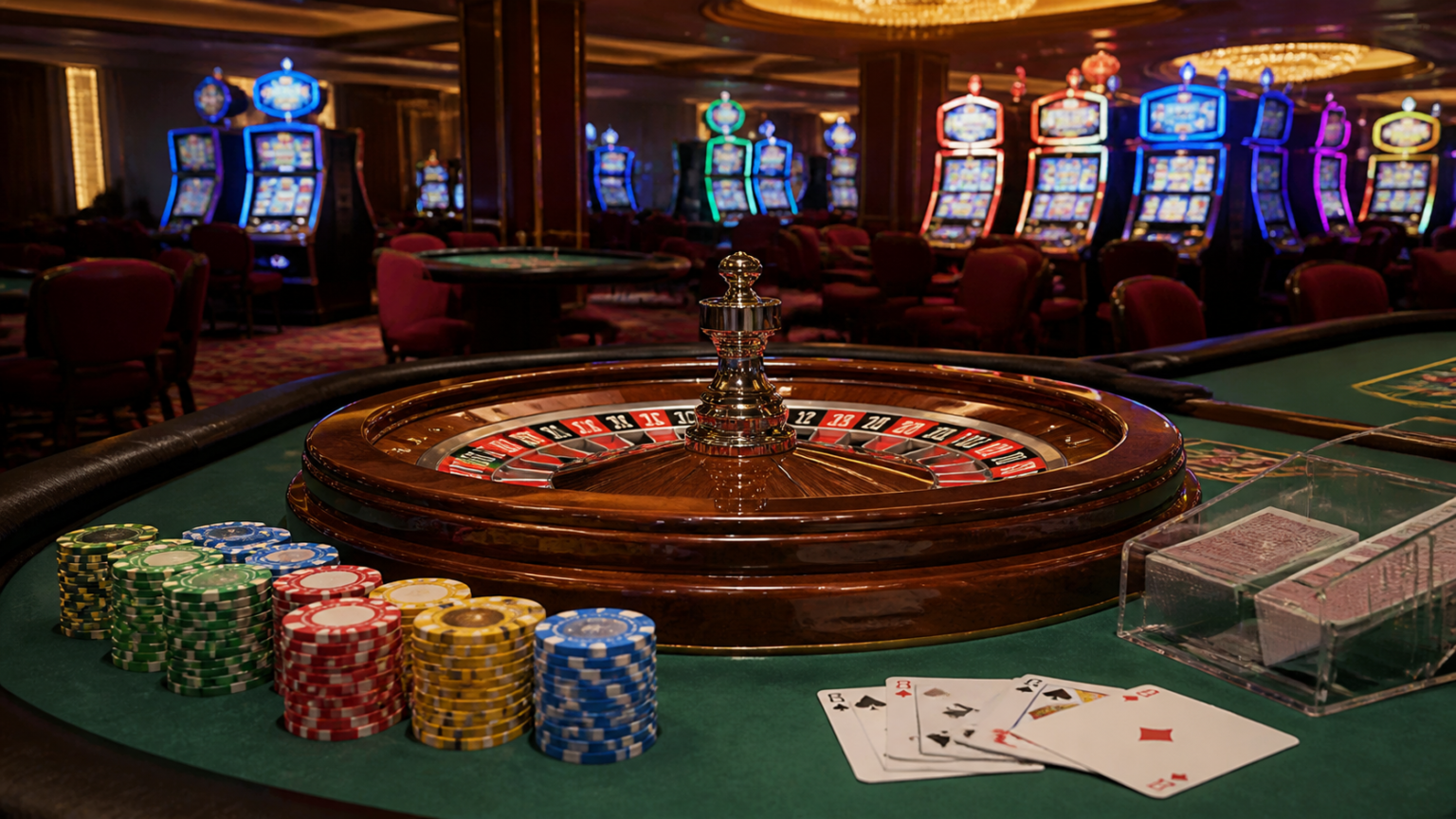 Game Selection and User Experience: best online casino Roulette table and slot machines in a casino setting