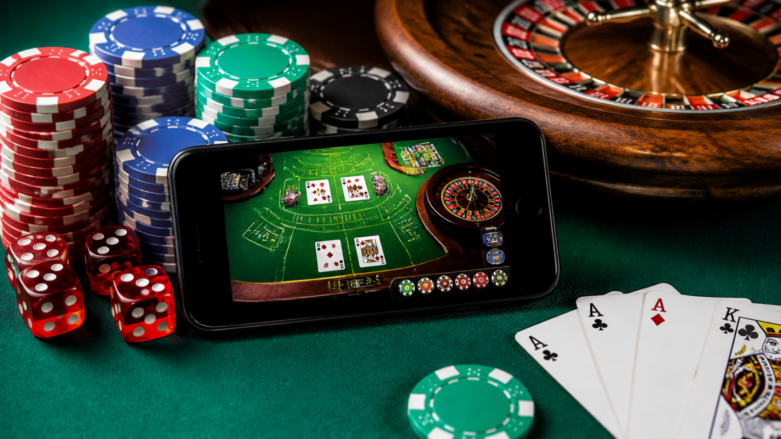 Online Betting Singapore: What Players Should Consider Smartphone and casino chips showing online betting Singapore